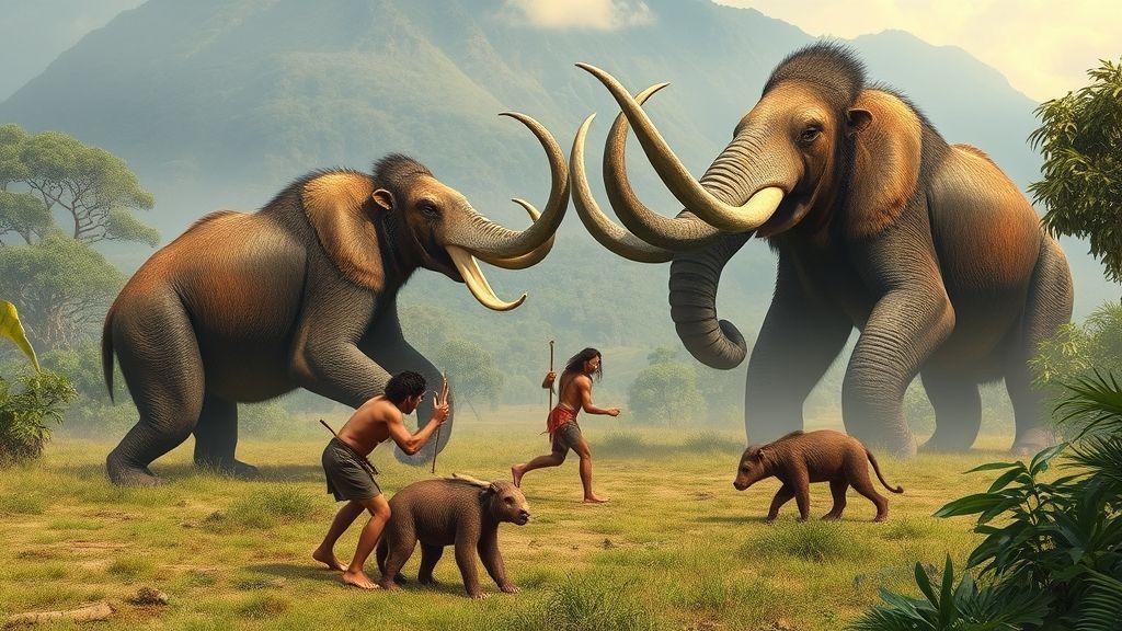  A chegada dos primeiros humanos e o encontro com a megafauna