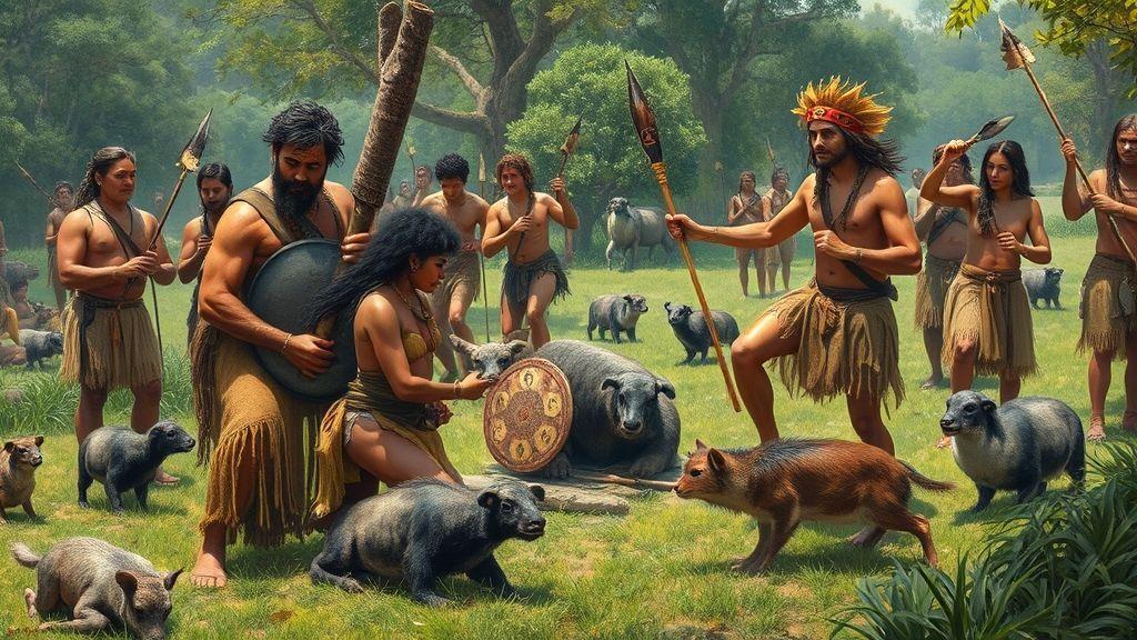  A relação entre caça, rituais e cultura material