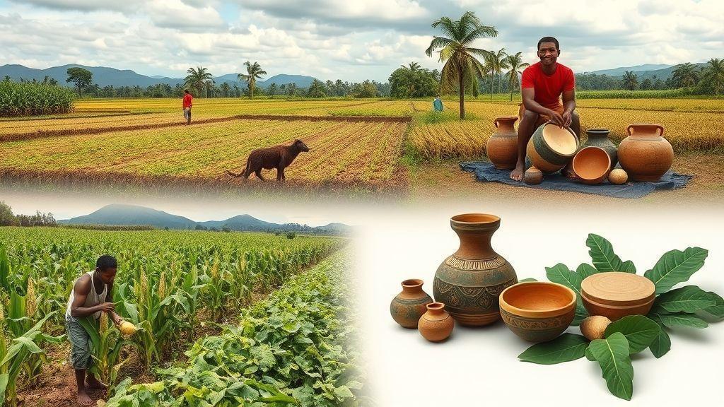  Agricultura, cerâmica e modos de subsistência dos povos Aratu-Sapucaí