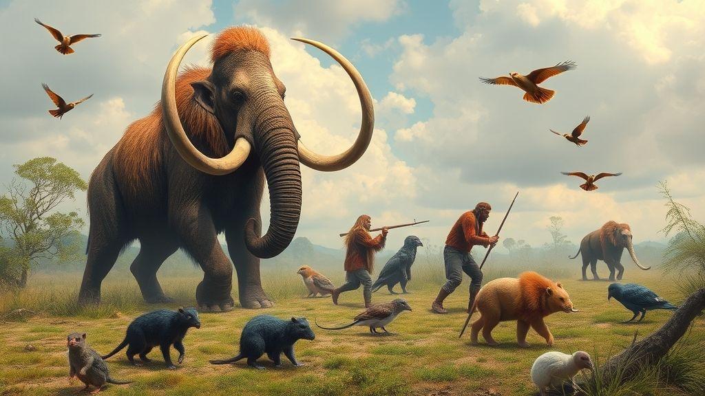  Animais caçados na pré-história: da megafauna aos pequenos animais