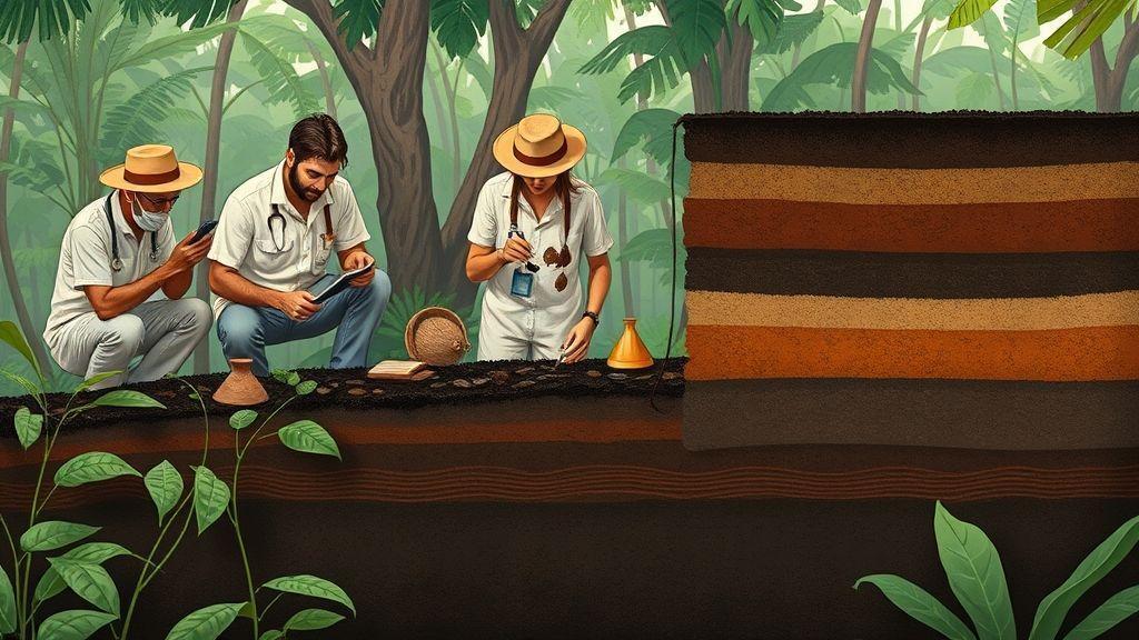  Como a arqueologia e a ciência do solo estudam a terra preta