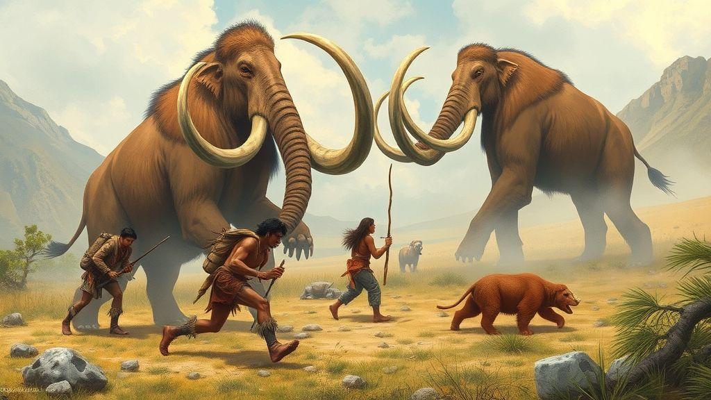  Como a caça pode ter contribuído para o desaparecimento da megafauna