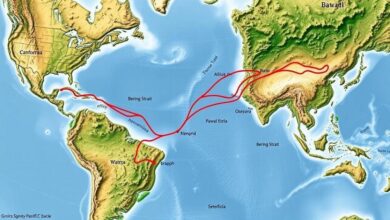 Como os primeiros humanos chegaram às Américas? Bering, costa do Pacífico e rotas múltiplas