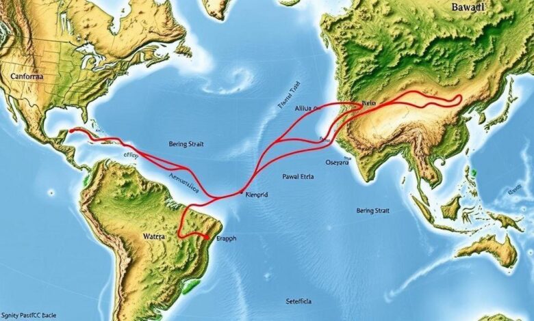 Como os primeiros humanos chegaram às Américas? Bering, costa do Pacífico e rotas múltiplas