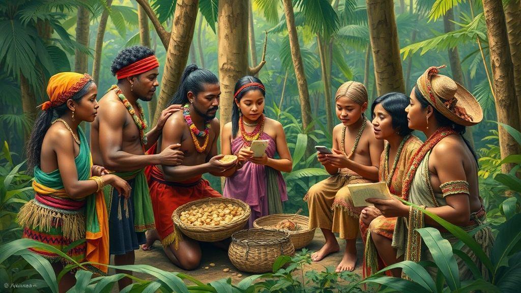  Contato e trocas culturais entre grupos tupis e outras populações