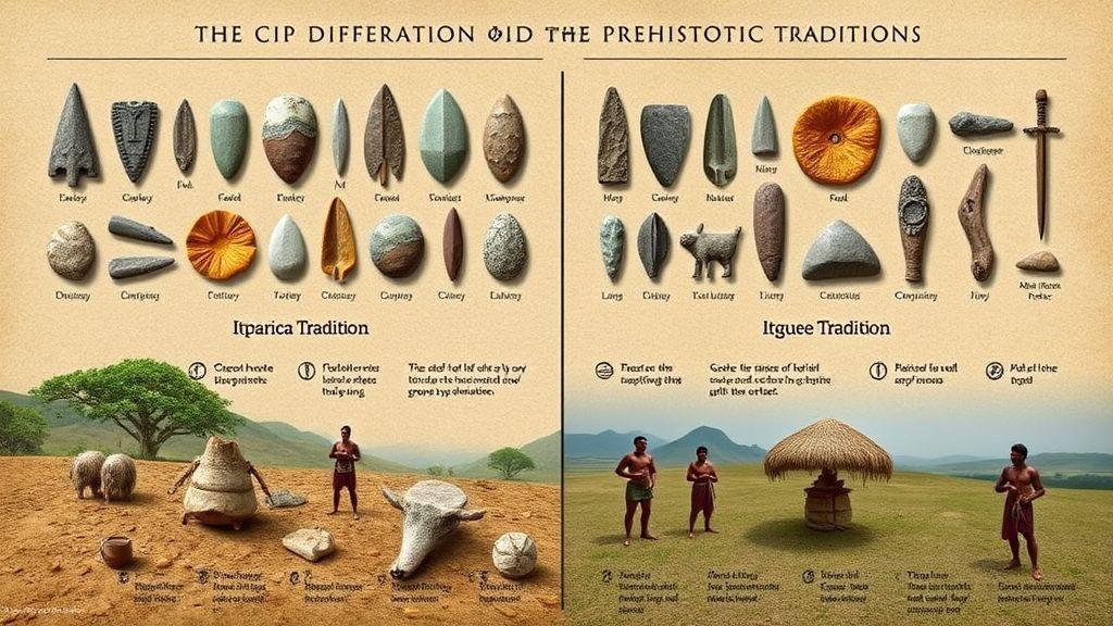  Diferenças entre a tradição Itaparica e outras tradições pré-históricas