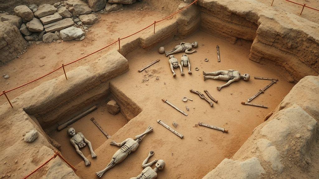  Evidências arqueológicas de habitação e sepultamentos