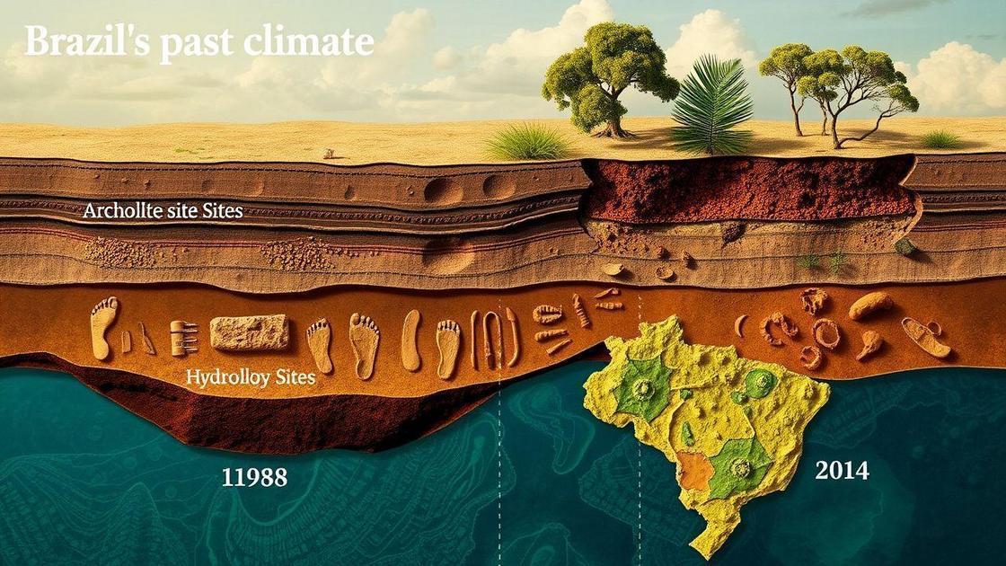  Evidências arqueológicas e paleoclimáticas das mudanças ambientais