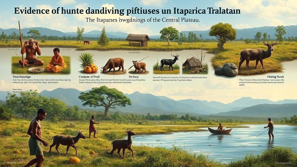  Evidências de caça, coleta e modos de subsistência