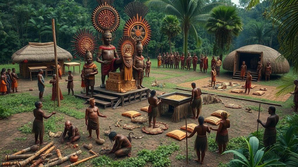  Evidências de rituais, sepultamentos e práticas religiosas