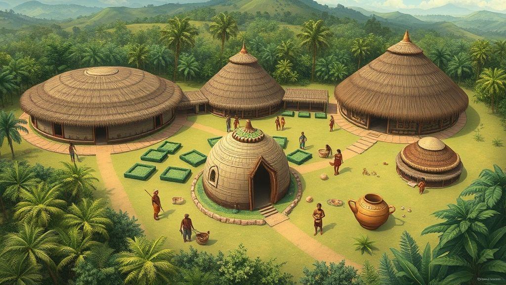  Exemplos de tradições arqueológicas com aldeias organizadas (Aratu-Sapucaí, Tupiguarani, Taquara/Itararé)