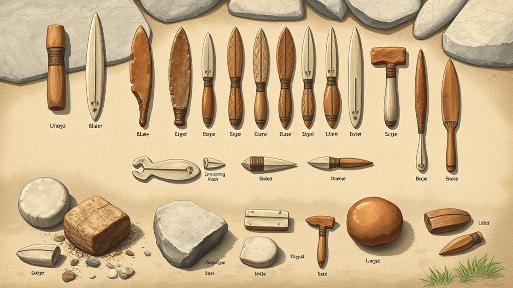  Ferramentas de pedra lascada e a indústria lítica Umbu