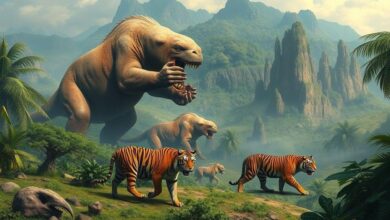 Megafauna e humanos no Brasil: coexistência e extinções