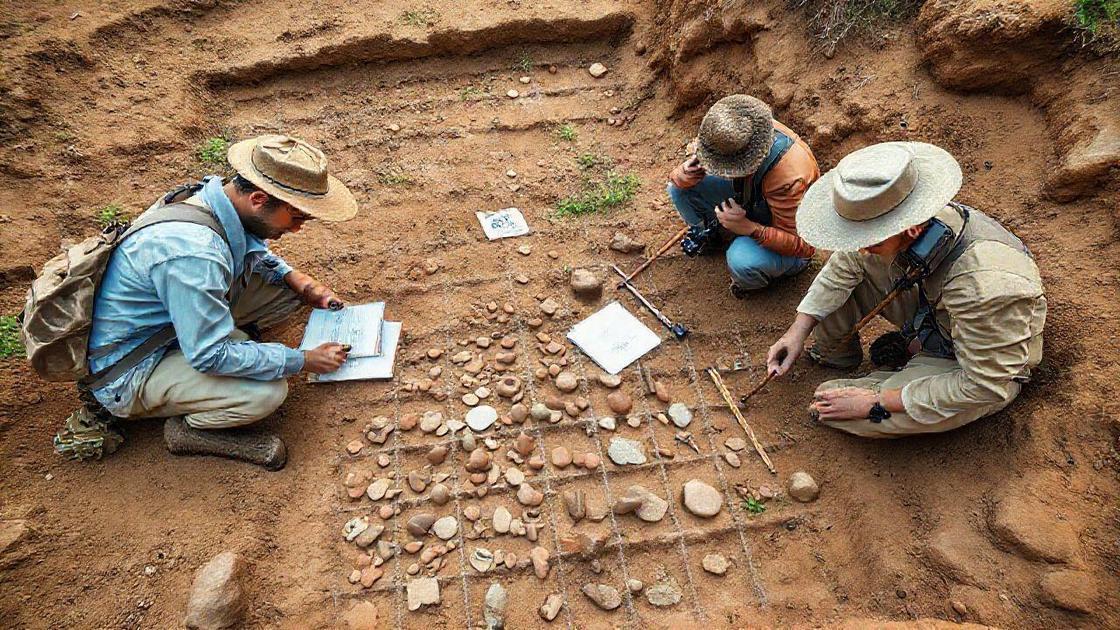  Métodos de escavação e registro em sítios arqueológicos