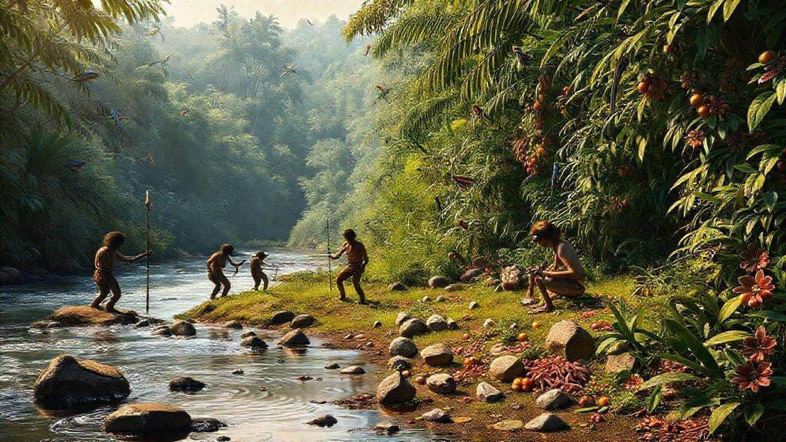  O desenvolvimento das técnicas de caça, pesca e coleta