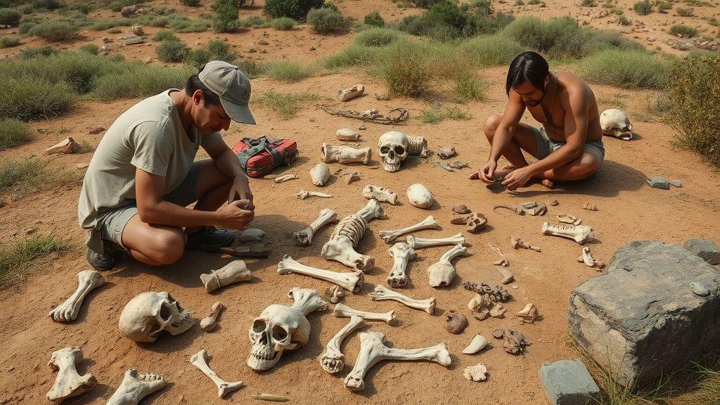  Rituais de manipulação de ossos e interpretações antropológicas