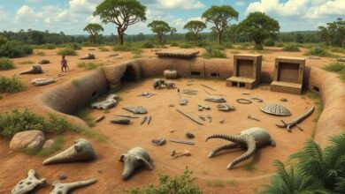 Santa Elina (MT) e a Ocupação do Centro-Oeste: Vestígios Humanos e a Convivência com a Megafauna