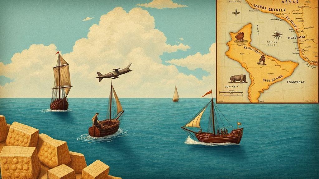  As rotas pelo Atlântico Sul e as expedições anteriores a Cabral