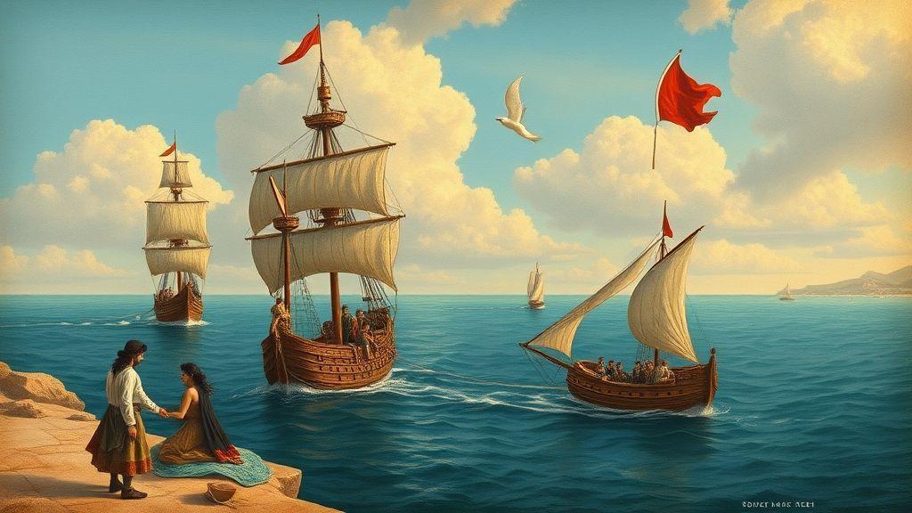  Como as explorações do Atlântico Sul prepararam o caminho para 1500