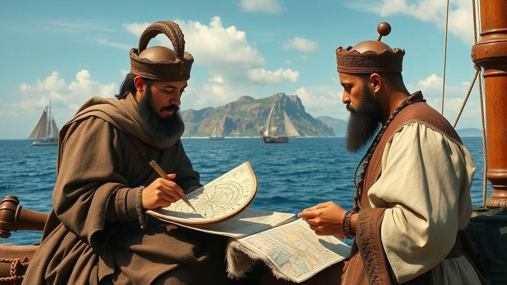  Como foi calculada a distância dos 370 léguas a oeste de Cabo Verde