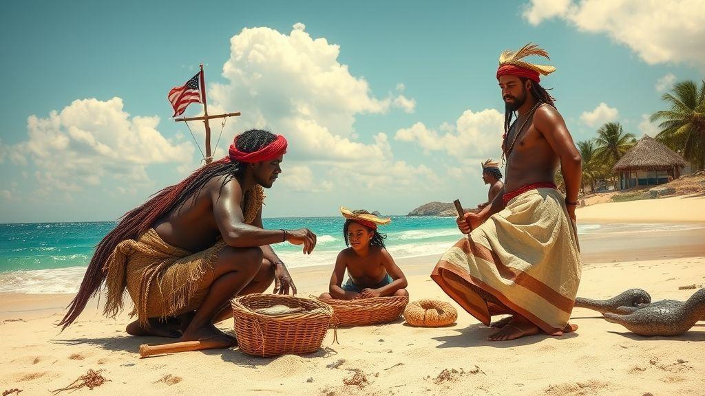  Contatos iniciais com navegadores portugueses e espanhóis