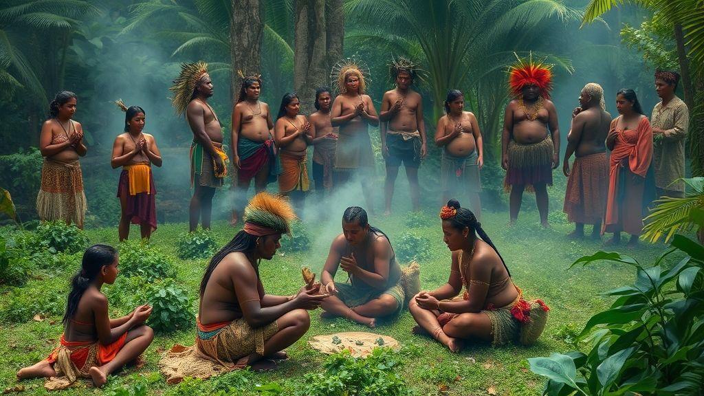  Crenças espirituais, rituais e relação com a natureza