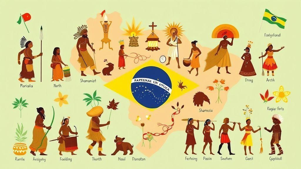  Diferenças regionais nos rituais do Norte ao Sul do Brasil