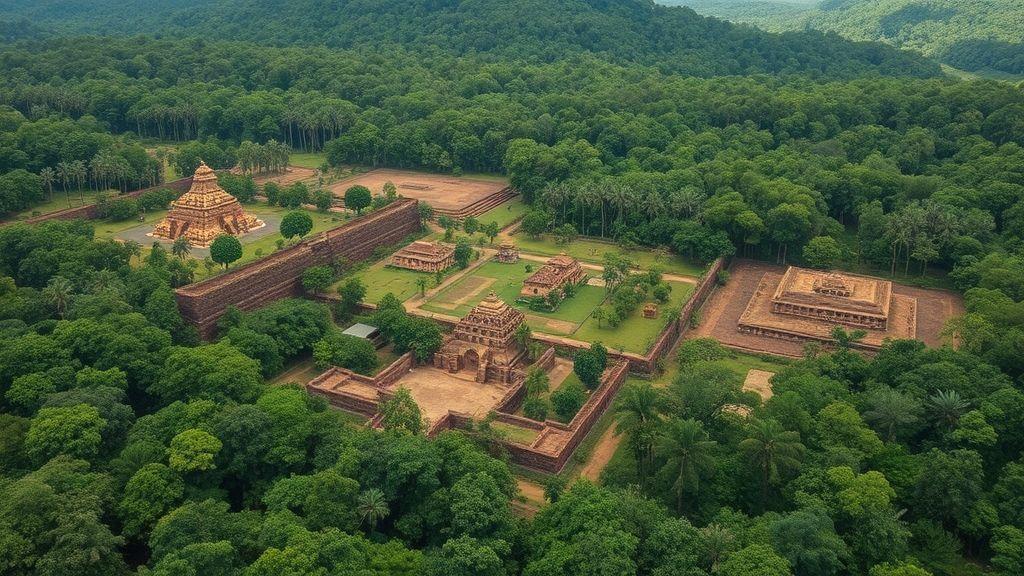  Evidências arqueológicas de grandes aldeias e florestas antrópicas
