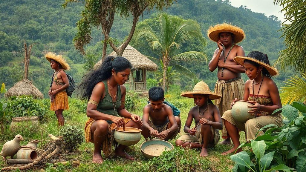  Modos de vida: caçadores, coletores, agricultores e ceramistas