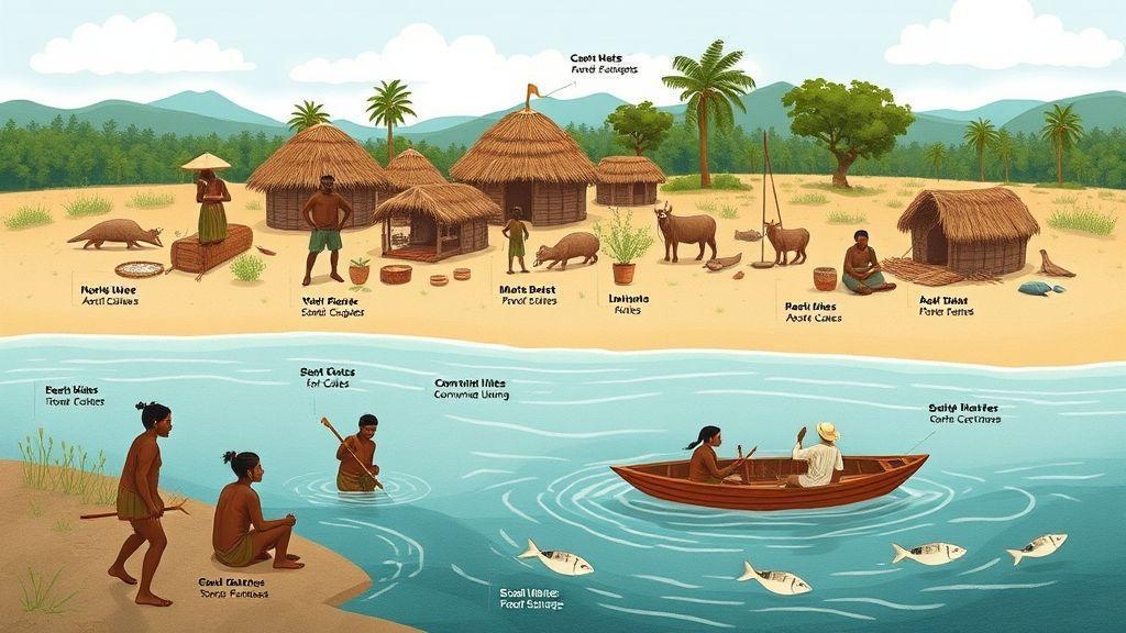  Organização social, economia e modos de subsistência