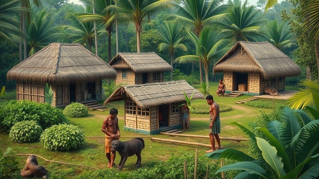  Quem eram os povos Aruak, Karib e Pano e onde viviam