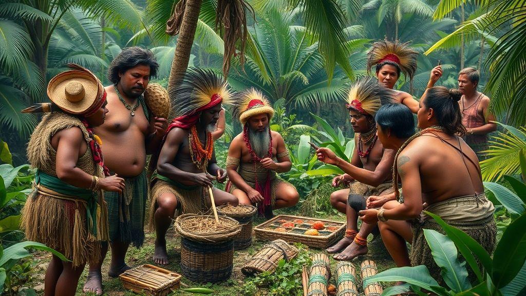  Relações de troca, guerra e migração entre os grupos