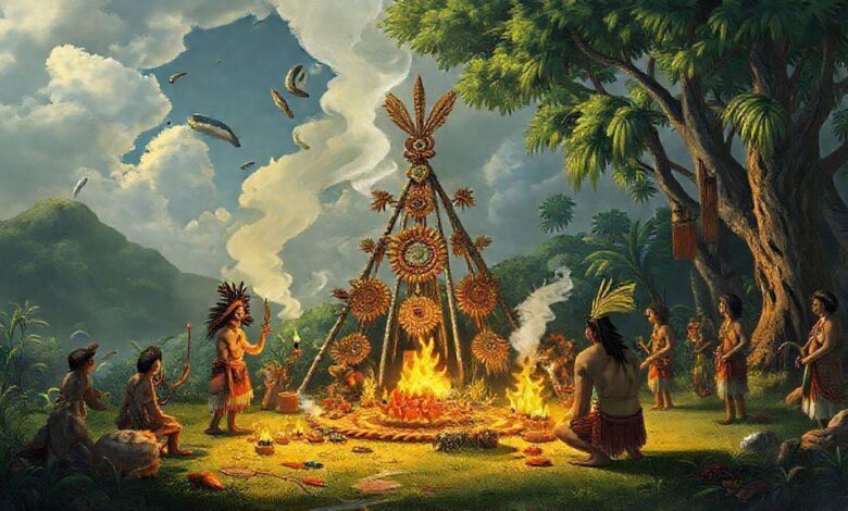 Religião e cosmologia indígena antes da chegada dos europeus