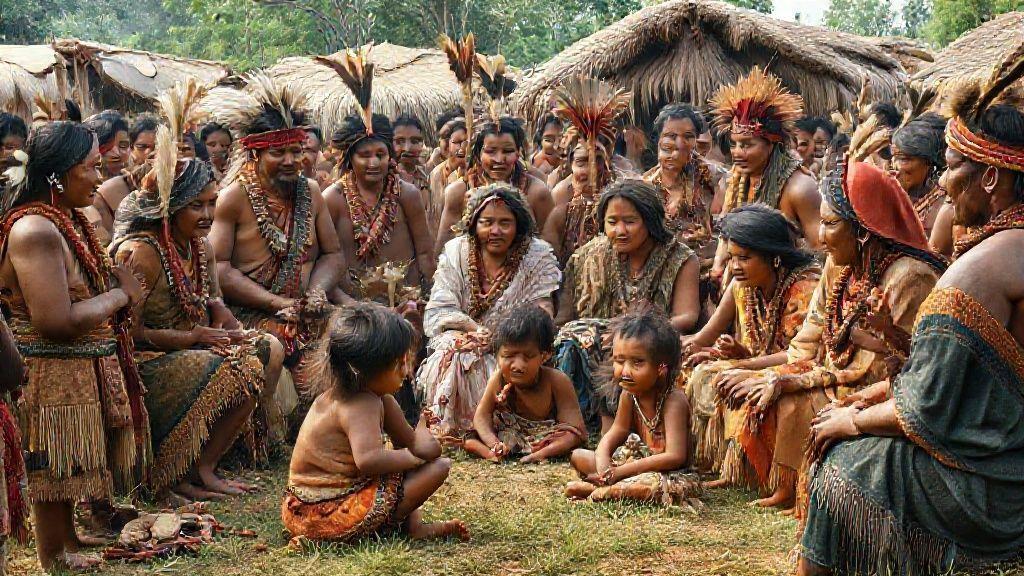  A divisão social por famílias, clãs e grupos de parentesco