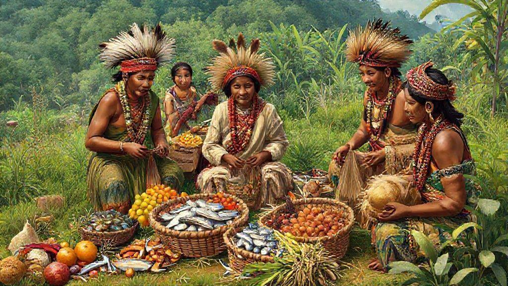  As trocas entre grupos indígenas e o comércio de longa distância