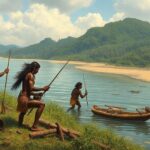 Economia indígena em 1500: caça, coleta e agricultura