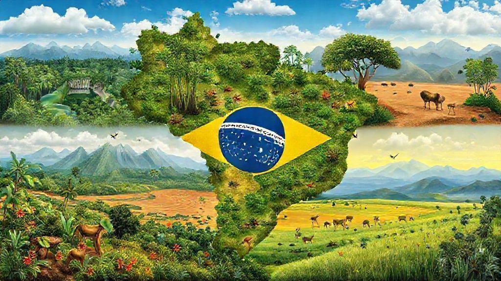  Ecossistemas da Amazônia, Mata Atlântica, Cerrado, Caatinga e Pampas