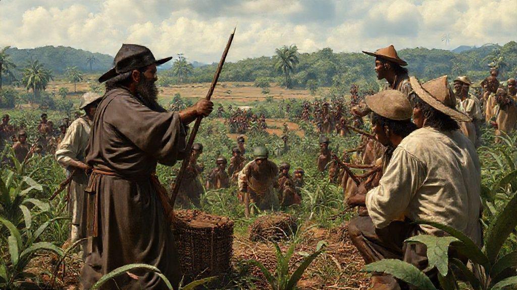 A disputa entre jesuítas e colonos pelo controle da mão de obra indígena